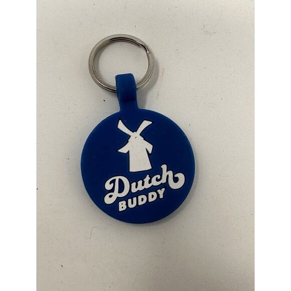 Dutch Bros Pet Tag 'Dutch Buddy' Keychain New February 2024 NEW READY TO SHIP - Picture 2 of 2